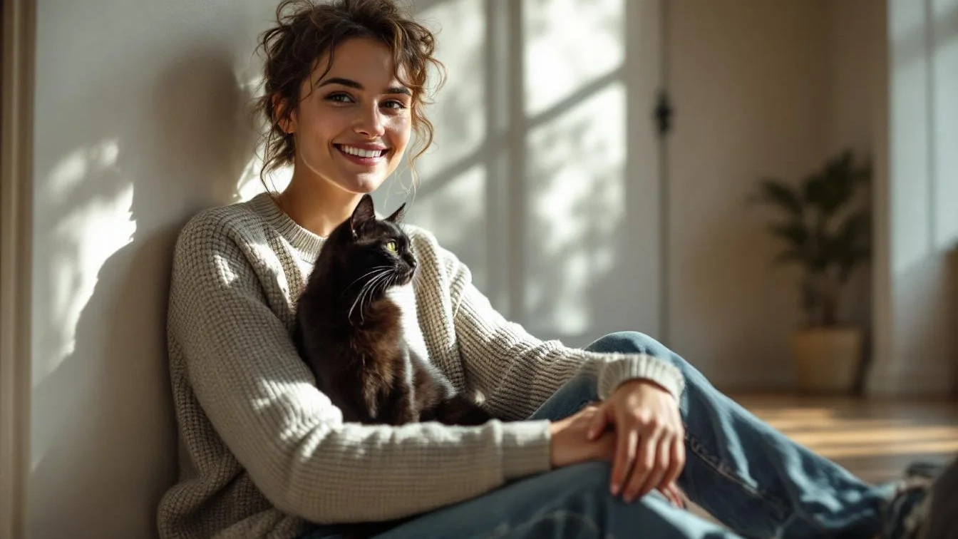 A ciência por trás da saudação: como responder quando o seu gato interage consigo