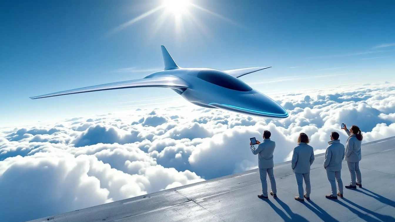 A corrida tecnológica: o novo jato hipersónico a hidrogénio que desafia os limites