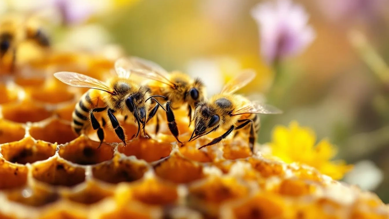 A linguagem das abelhas: como elas comunicam a localização das flores às companheiras