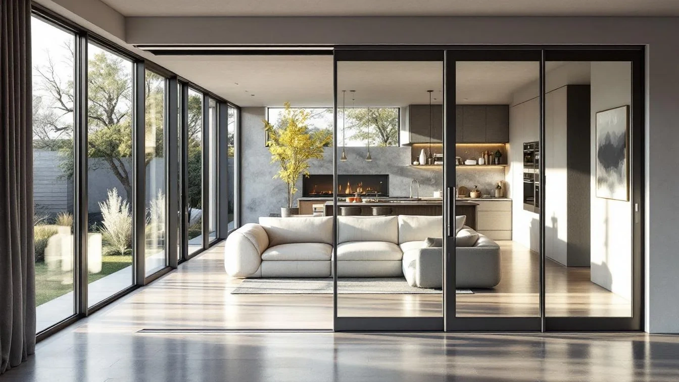 Carpintaria moderna: por que escolher uma porta de correr pode valorizar o seu imóvel