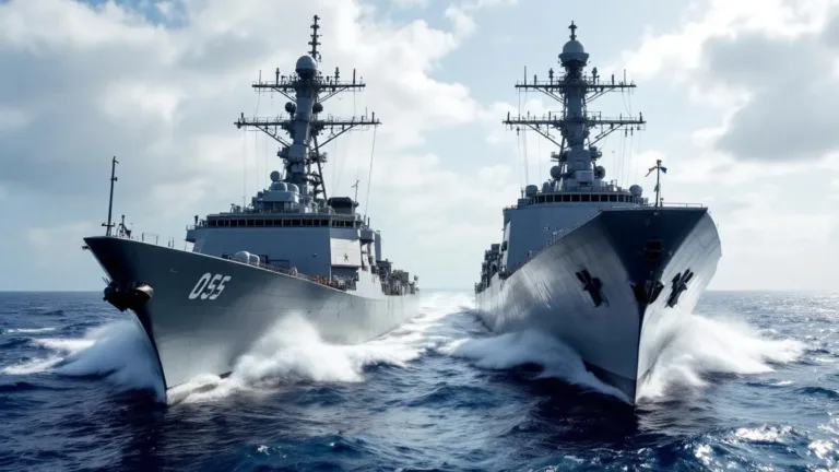 China e EUA em confronto: tensão naval no mar do Sul divide opiniões globais