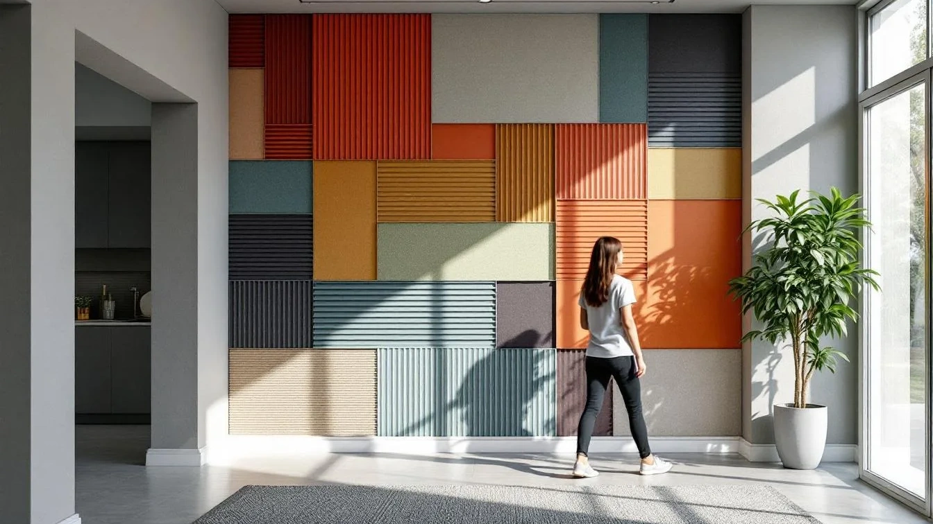 Decoração DIY: como usar ripas de PVC para transformar uma parede comum num painel de luxo