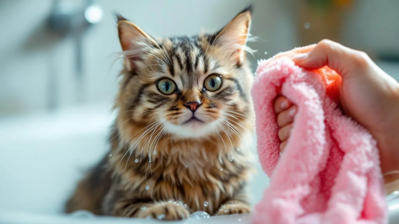 Descubra porque é que os gatos detestam água e como evitar traumas no banho