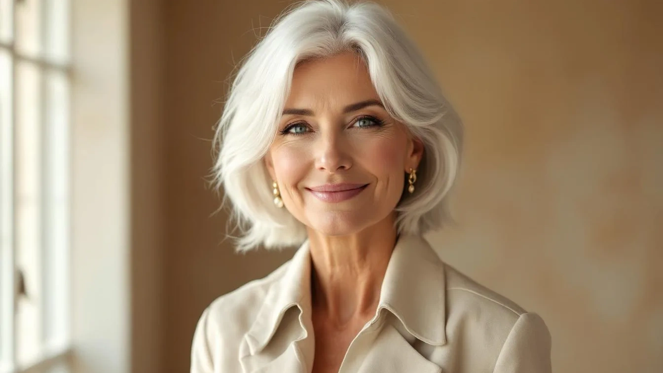 Diga adeus ao tom amarelado: o truque natural que ilumina os cabelos brancos