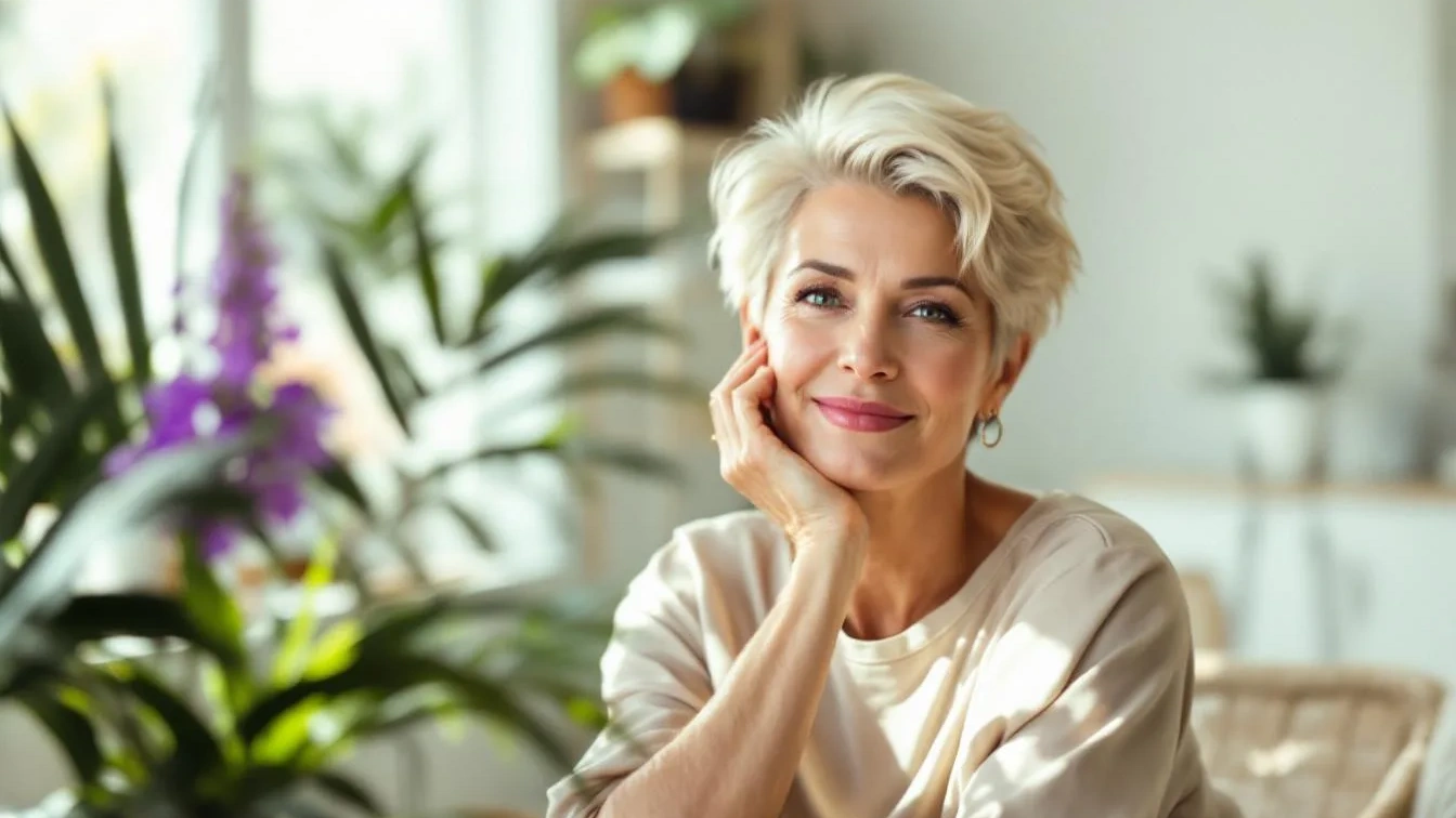 Esqueça os cortes tradicionais: este estilo curto é o favorito para cabelos finos após os 50