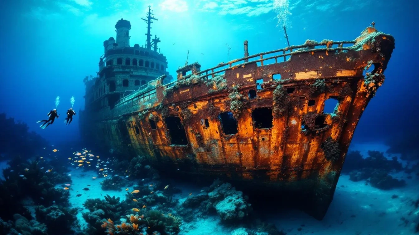 Exploração marinha: o navio encontrado intacto após décadas desaparecido no oceano