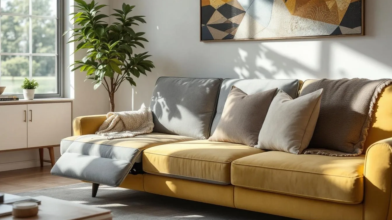 Manutenção de estofados: o que fazer quando o seu sofá de relaxar começa a prender