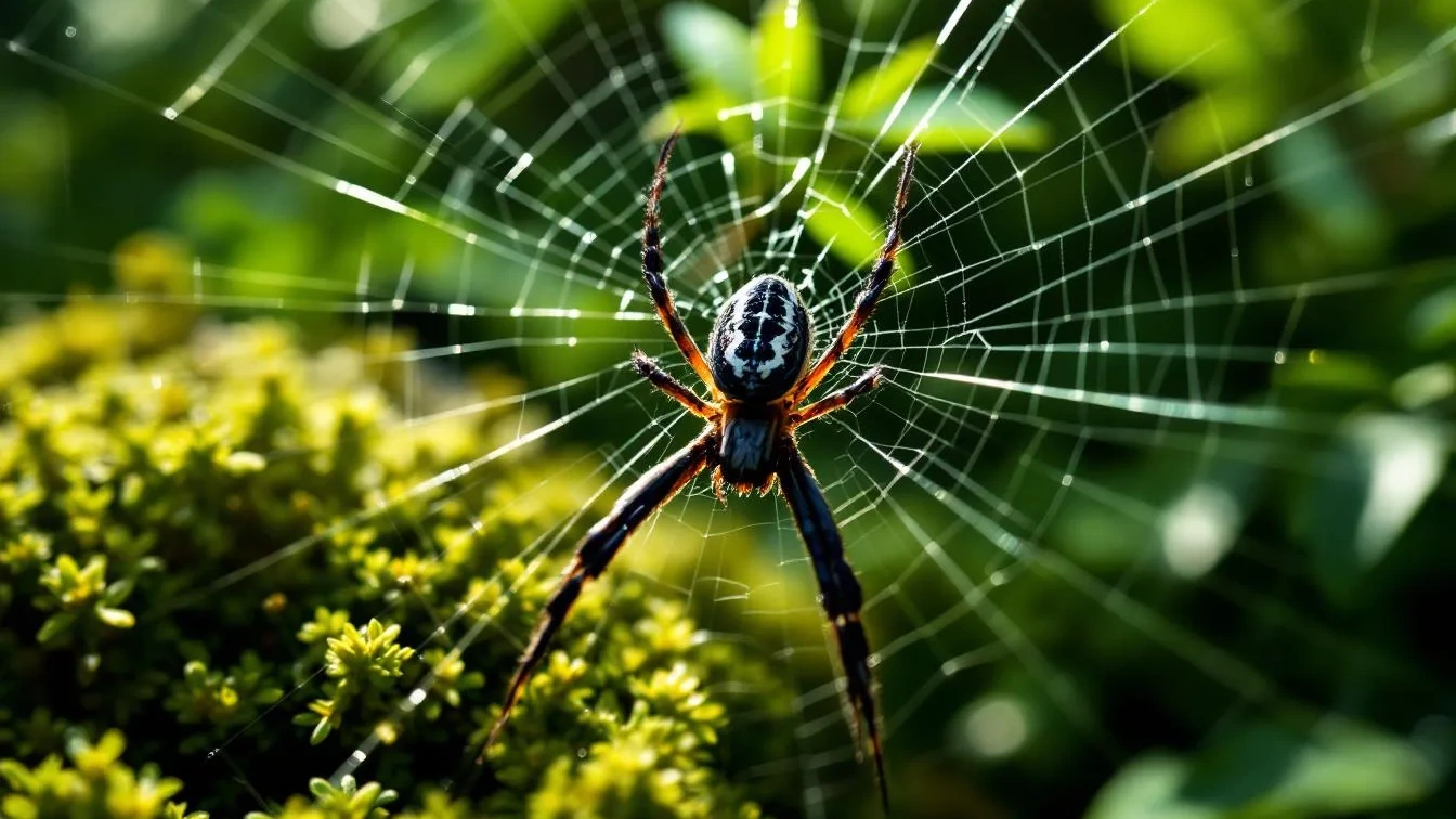 Mistério da natureza: o motivo biológico para as aranhas não prenderem na própria teia