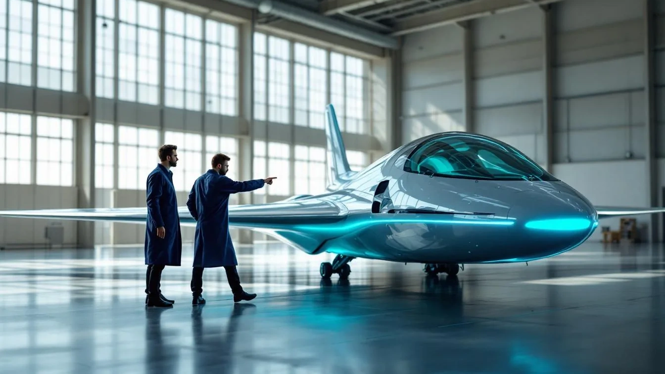 NASA revela tecnologia de tinta luminosa que vai mudar o visual dos aviões do futuro