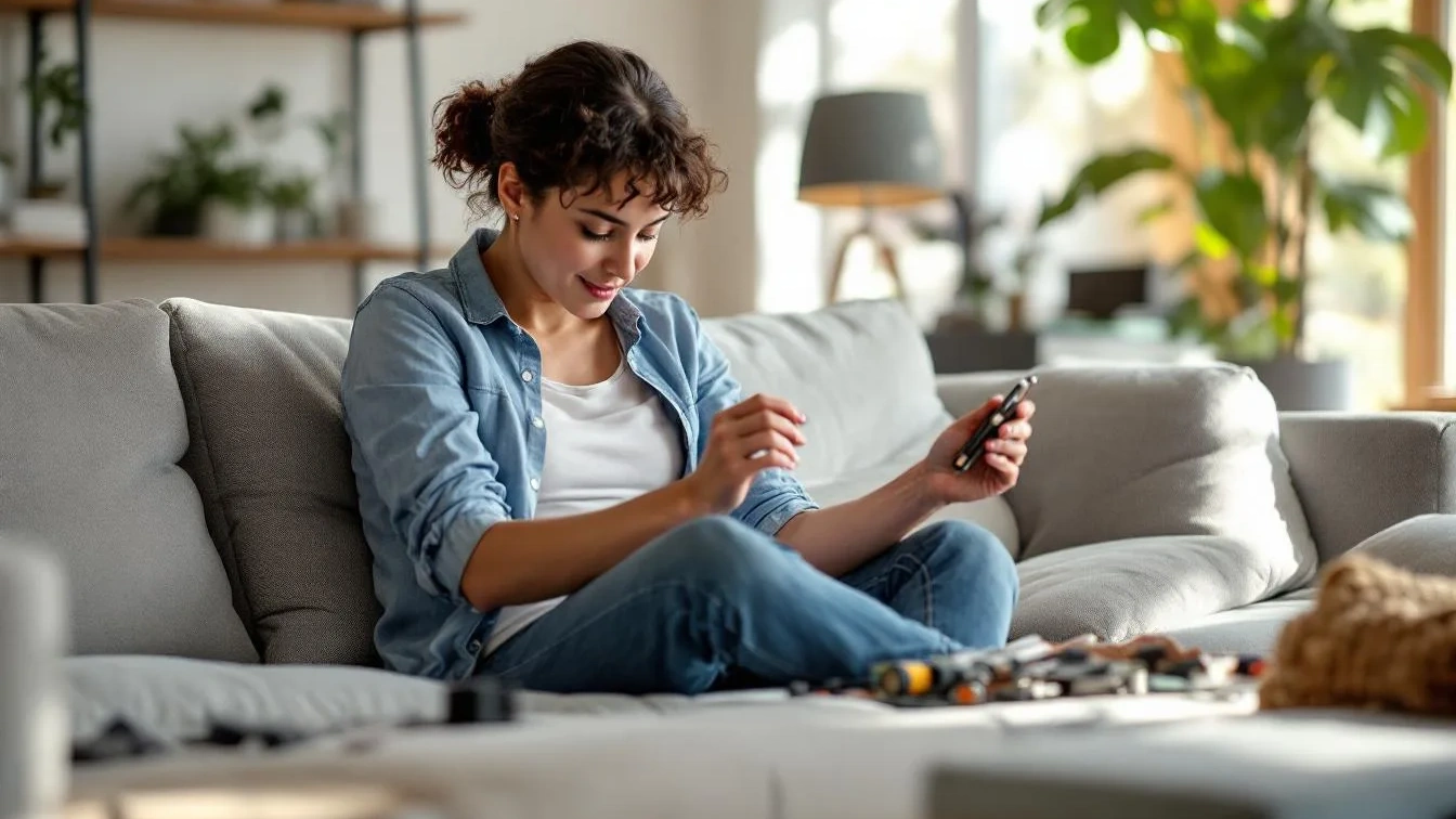 Truque caseiro: como reparar um sofá com o mecanismo encravado sem ferramentas